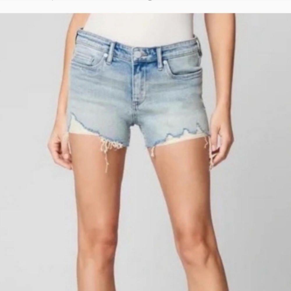 NWT Blank NYC The Astor Cut-Off Denim Shorts Size 24